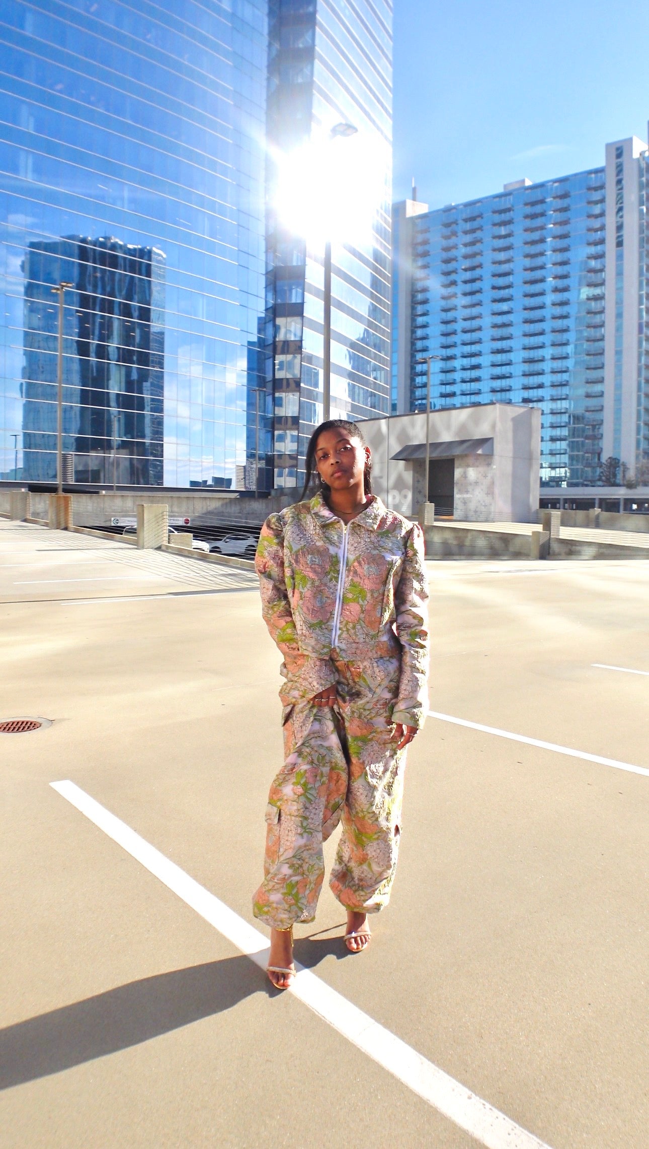 Embroidered Cargo Set