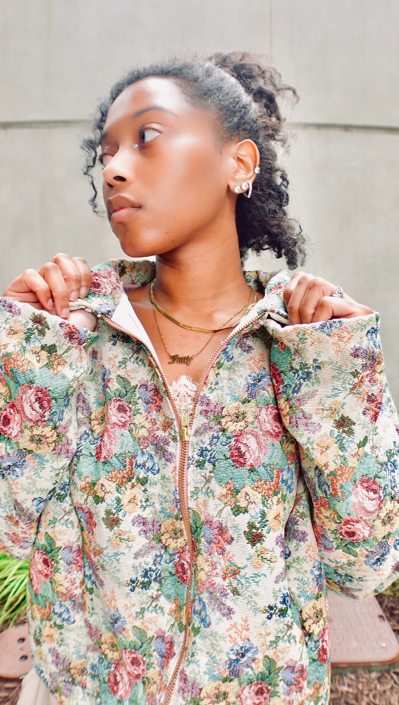 Jacquard Workwear Jacket