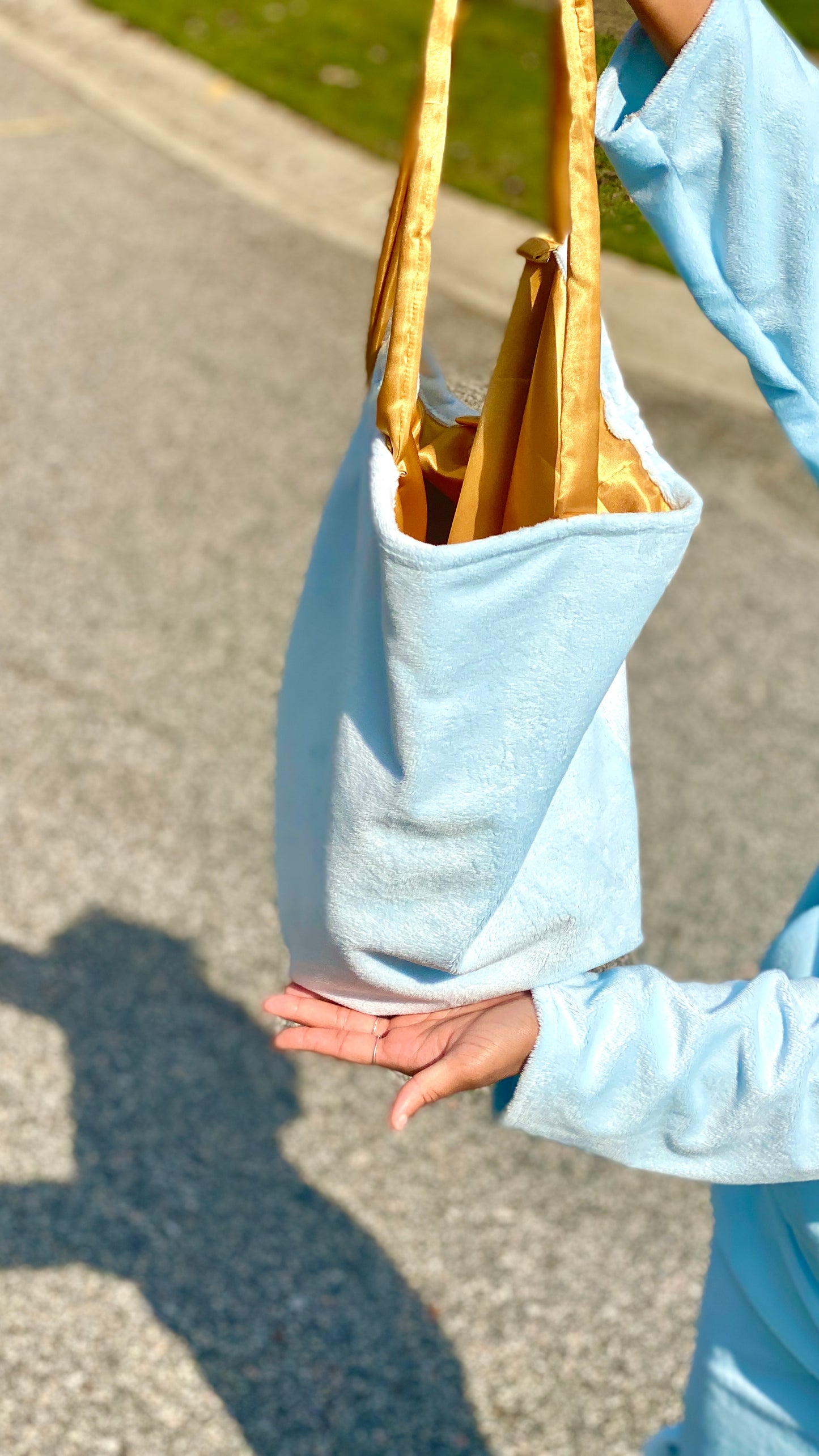 Satin Lined Tote Bag