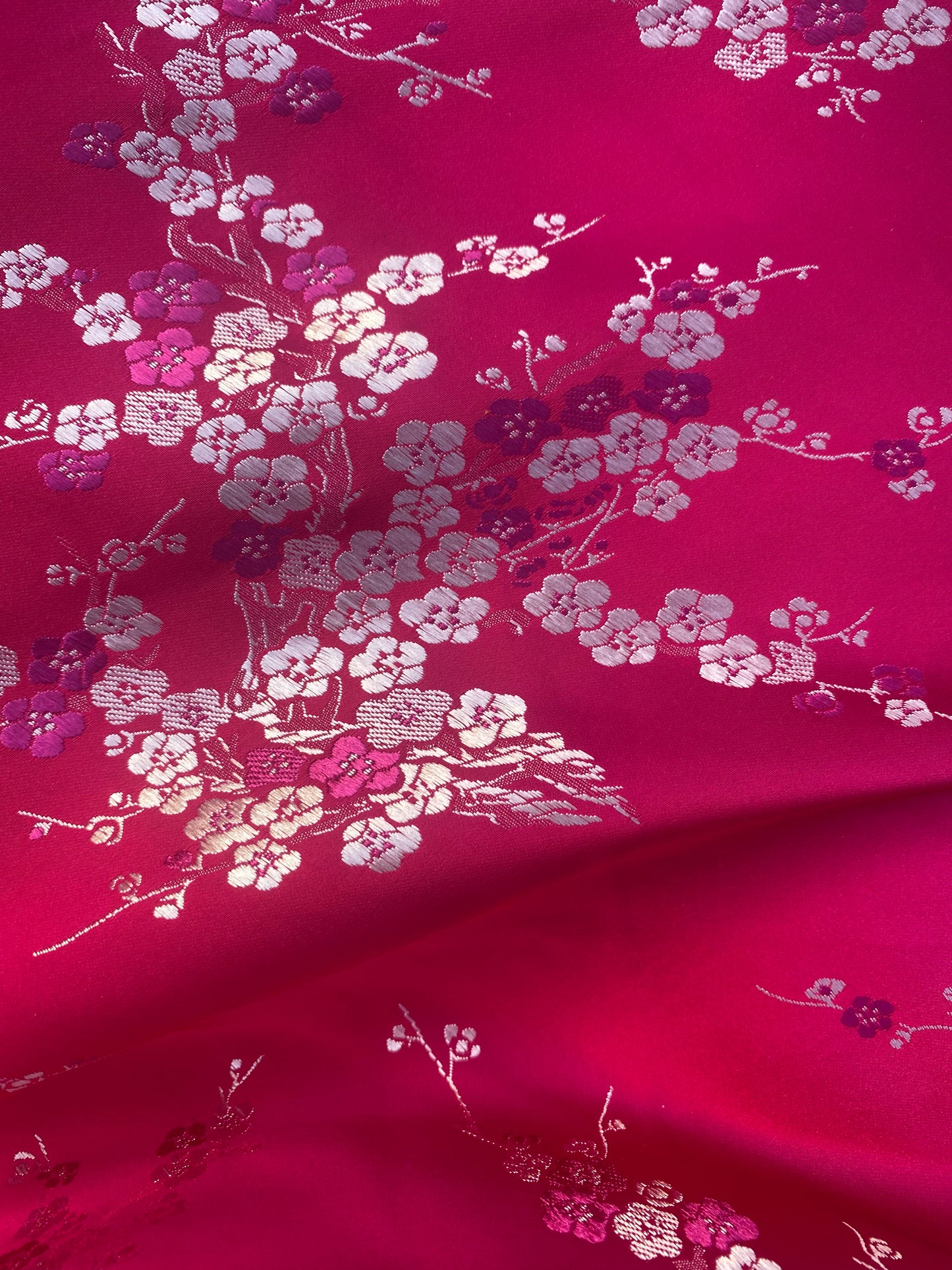 Flower Blossom Satin Dress